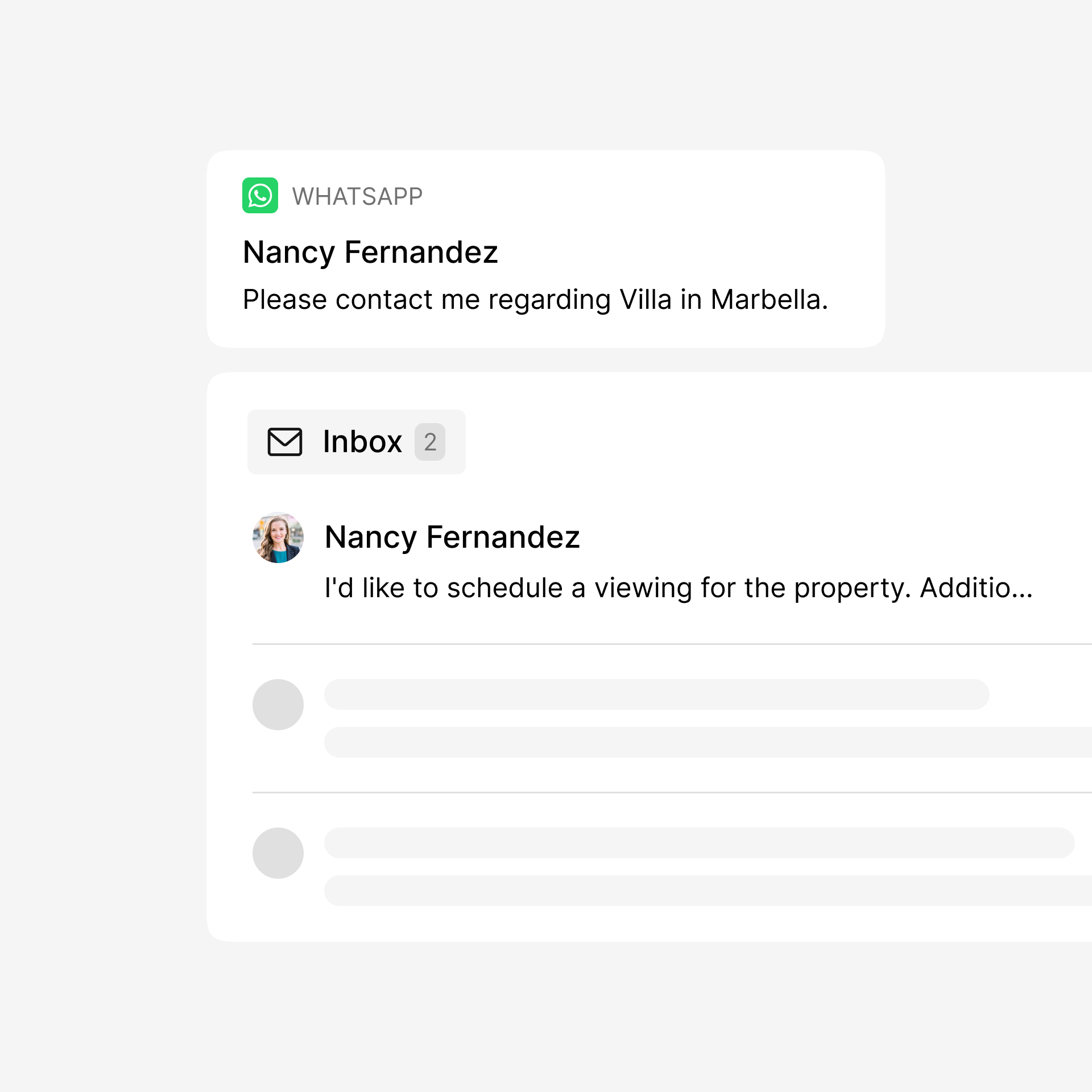 Get direct access to buyers